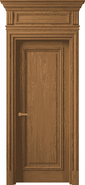Дверь межкомнатная 7301 ДПР.М . Цвет Дуб пряный матовый. Материал Массив дуба матовый. Коллекция Antique. Картинка.
