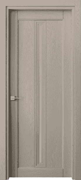 Дверь межкомнатная 6123 ДБСК САТ. Цвет Дуб бисквитный. Материал Массив дуба эмаль. Коллекция Ego. Картинка.