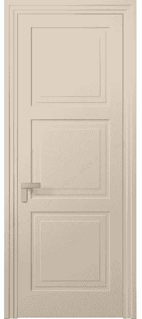 Дверь межкомнатная 8331 ММЦ. Цвет Матовый марципановый. Материал Гладкая эмаль. Коллекция Rocca. Картинка.