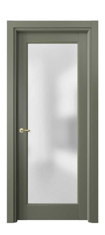 Межкомнатная дверь Toscana Litera 6300 Бук оливковый тёмный Сатинированное стекло Цена 89099 ₽ | Volhovec