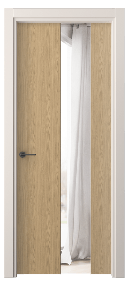 Межкомнатная дверь Фридом 4226 Жемчужный дуб Двустороннее зеркало, триплекс Цена 36539 ₽ | Volhovec