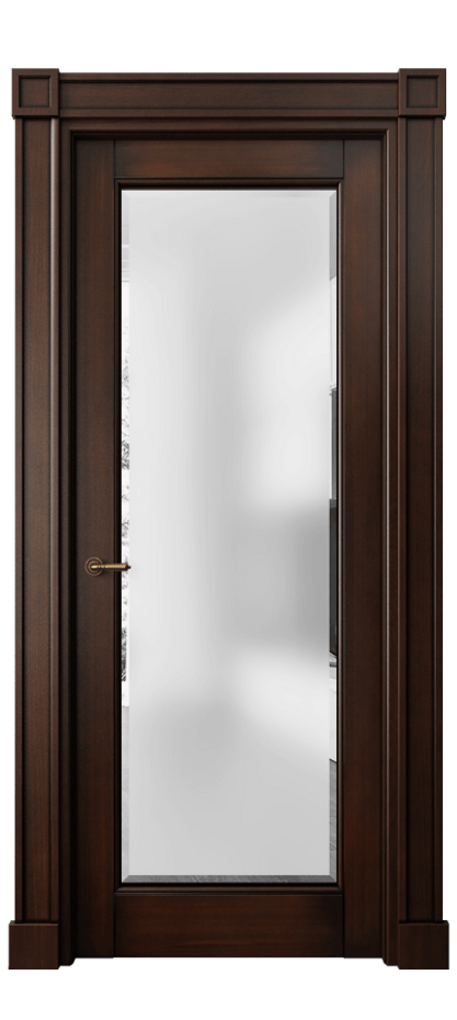 Дверь межкомнатная Тоскана Плано 6300 Бук тёмный с патиной Сатинированное стекло с фацетом Гладкие пилястры с квадратными розетками БТП Цена 150459 ₽ Наличники уже входят в базовый комплект. Фабрика дверей Волховец 8 (800) 551 43 19 Межкомнатная дверь Тоскана Плано 6300 Бук тёмный с патиной Сатинированное стекло с фацетом Цена 150459 ₽ | Volhovec