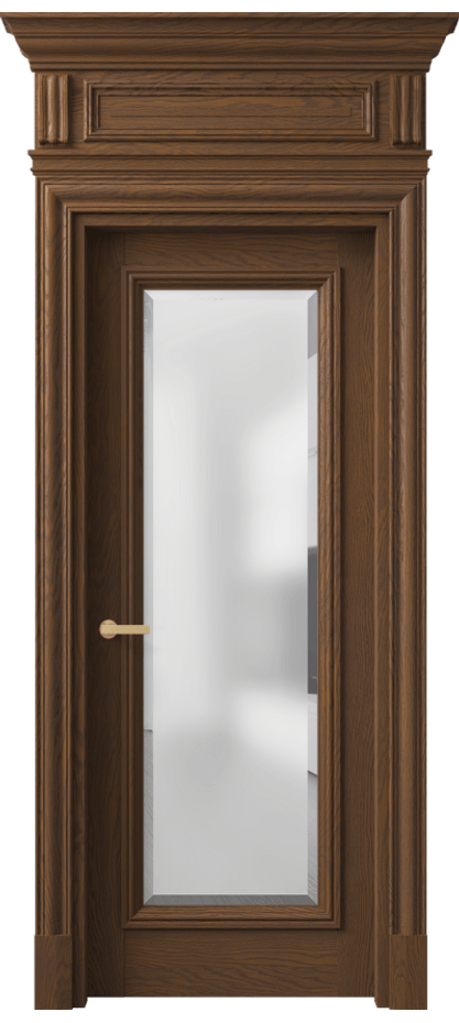 Дверь межкомнатная Antique 7300 Дуб каштановый матовый Сатинированное стекло с фацетом КЭП + Объёмный фриз + Карниз ДКШ.М Цена 200855 ₽ Наличники уже входят в базовый комплект. Фабрика дверей Волховец 8 (800) 551 43 19 Межкомнатная дверь Antique 7300 Дуб каштановый матовый Сатинированное стекло с фацетом Цена 200855 ₽ | Volhovec