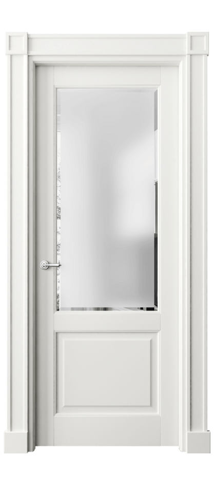 Дверь межкомнатная Toscana Plano 6302 Бук серый Сатинированное стекло с фацетом Гладкие пилястры с квадратными розетками БС Цена 131939 ₽ Наличники уже входят в базовый комплект. Фабрика дверей Волховец 8 (800) 551 43 19 Межкомнатная дверь Toscana Plano 6302 Бук серый Сатинированное стекло с фацетом Цена 131939 ₽ | Volhovec