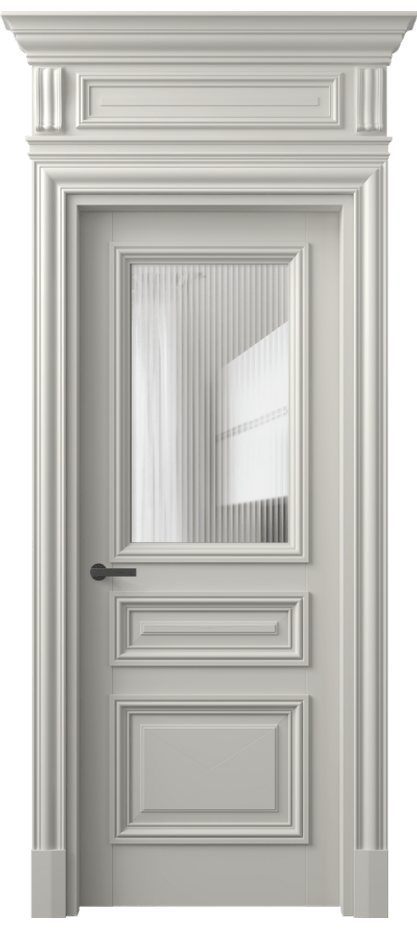 Дверь межкомнатная Антик 7304 Матовый тёплый серый Рифлёное стекло "Мору", триплекс КЭП + Объёмный фриз + Карниз МТСР Цена 168309 ₽ Наличники уже входят в базовый комплект. Фабрика дверей Волховец 8 (800) 551 43 19 Межкомнатная дверь Антик 7304 Матовый тёплый серый Рифлёное стекло "Мору", триплекс Цена 168309 ₽ | Volhovec