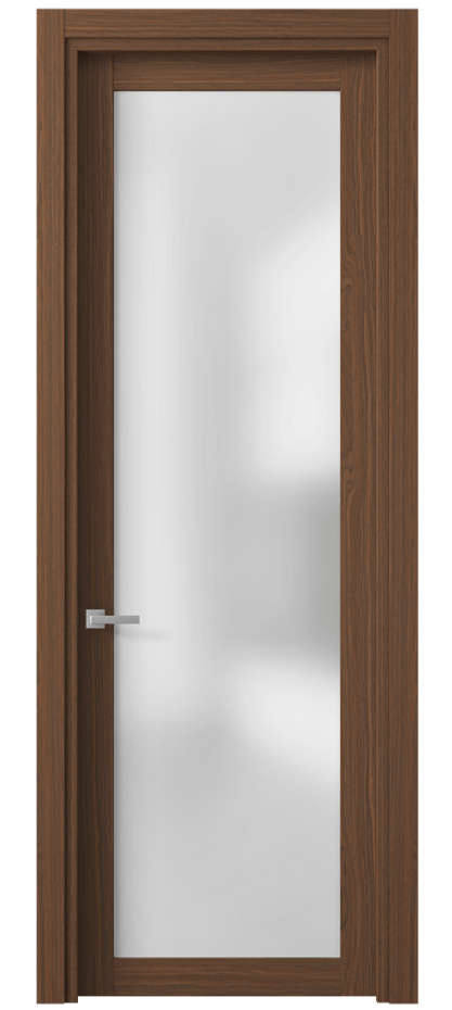 Межкомнатная дверь Planum 2102 Экзотик винный Сатинированное стекло Цена 54230 ₽ | Volhovec