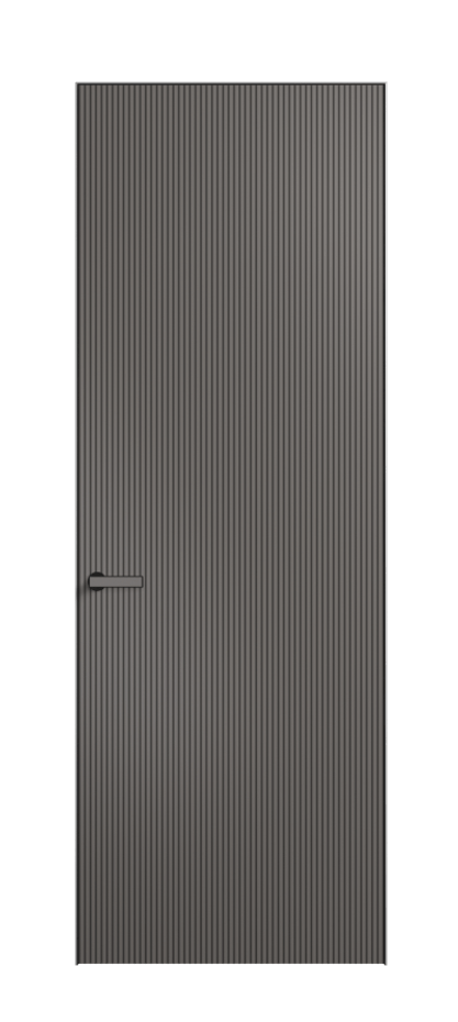 Межкомнатная дверь Вельвет АКП 8201 Матовый классический серый. Цена 59344  | Volhovec