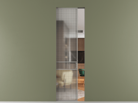 Алюминевая перегородка АЛПР 040.02 МНСР MS. Цвет Алюминий нейтральный серый. Материал Алюминий в эмали. Коллекция Перегородка Formato скрытый пенал одностворчатая. Фото. Алюминевая перегородка АЛПР 040.02 МНСР MS. Цвет Алюминий нейтральный серый. Материал Алюминий в эмали. Коллекция Перегородка Formato скрытый пенал одностворчатая. Картинка.