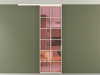 Алюминевая перегородка vd1_05 Алюминий пудровый белый Прозрачное розовое стекло, триплекс, 6мм. Цвет Алюминий пудровый белый. Материал Алюминий в эмали. Коллекция Перегородка Formato вдоль стены на потолок одностворчатая. Фото. Алюминевая перегородка vd1_05 Алюминий пудровый белый Прозрачное розовое стекло, триплекс, 6мм. Цвет Алюминий пудровый белый. Материал Алюминий в эмали. Коллекция Перегородка Formato вдоль стены на потолок одностворчатая. Картинка.