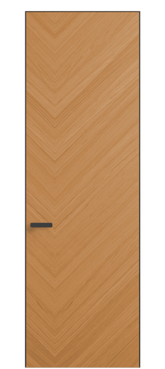 Дверь межкомнатная ПУ 0201 ДМНМР Дуб миндальный матовый. Цвет Дуб миндальный матовый рифт. Материал Радиальный шпон Naturwood. Коллекция Rift. Картинка.