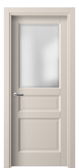Дверь межкомнатная 1432 ПЭПБ САТ. Цвет ПЭТ пудровый бежевый. Материал ПЭТ. Коллекция Galant. Картинка.