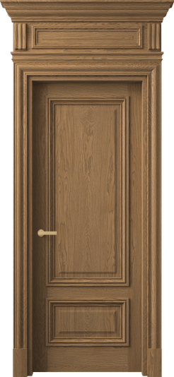 Дверь межкомнатная 7307 ДМС.М. Цвет Дуб мускатный матовый. Материал Массив дуба матовый. Коллекция Antique. Картинка.