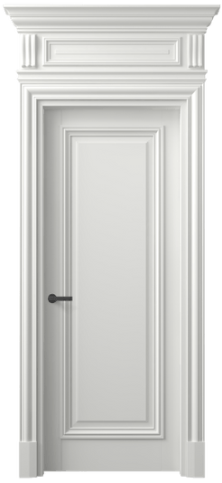 Дверь межкомнатная 7301 БССР. Цвет Бук светло-серый. Материал Массив бука эмаль. Коллекция Antique. Картинка.