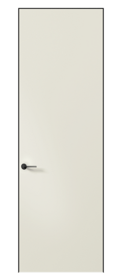 Дверь межкомнатная 0010 АКП ММБ. Цвет Матовый молочно-белый. Материал Гладкая эмаль. Коллекция Planum Pro. Картинка.