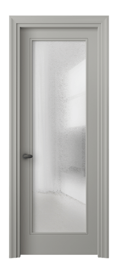 Межкомнатная дверь 8502 МНСР ЛЕД. Цвет Матовый нейтральный серый. Материал Гладкая эмаль. Коллекция Esse. Фото. Дверь межкомнатная 8502 МНСР ЛЕД. Цвет Матовый нейтральный серый. Материал Гладкая эмаль. Коллекция Esse. Картинка.