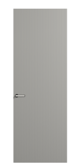 Дверь межкомнатная АКУ 8201 МСР Матовый серый. Цвет Матовый серый. Материал Гладкая эмаль. Коллекция Вельвет. Картинка.