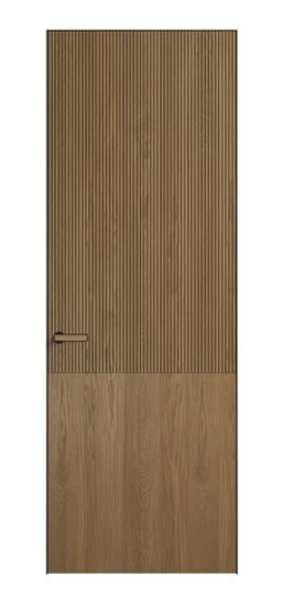Дверь межкомнатная ПУ 8205 ДМС.М Дуб мускатный матовый. Цвет Дуб мускатный матовый. Материал Массив дуба матовый. Коллекция Вельвет. Картинка.