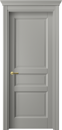 Дверь межкомнатная 1431 МНСР. Цвет Матовый нейтральный серый. Материал Гладкая эмаль. Коллекция Galant. Картинка.