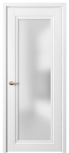 Межкомнатная дверь 2502 МБЛ САТ. Цвет Матовый белоснежный. Материал Гладкая эмаль. Коллекция Центро. Фото. Дверь межкомнатная 2502 МБЛ САТ. Цвет Матовый белоснежный. Материал Гладкая эмаль. Коллекция Центро. Картинка.
