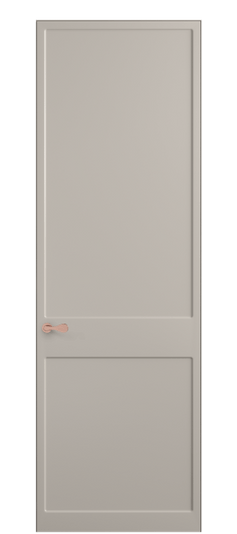 Дверь межкомнатная 7521 МСБЖ. Цвет Матовый светло-бежевый. Материал Гладкая эмаль. Коллекция Софтформ. Картинка.