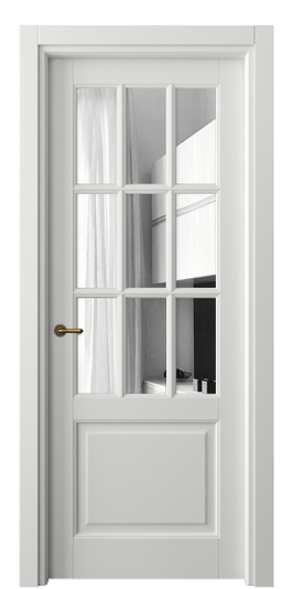 Межкомнатная дверь 6312 МССР ЗЕР. Цвет Матовый светло-серый. Материал Гладкая эмаль. Коллекция Тоскана Грильято. Фото. Дверь межкомнатная 6312 МССР ЗЕР. Цвет Матовый светло-серый. Материал Гладкая эмаль. Коллекция Тоскана Грильято. Картинка.