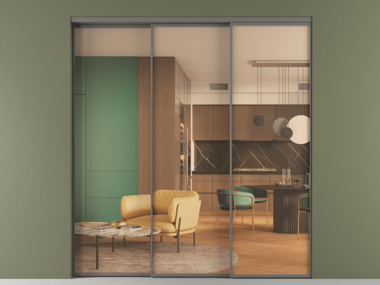 Алюминевая перегородка АЛПР 040.01_АКЛС_ПРОЗ ОРАНЖ_new. Цвет Алюминий классический серый. Материал Алюминий в эмали. Коллекция Перегородка Formato внутри проёма 3 створки с синхронным механизмом. Фото. Алюминевая перегородка АЛПР 040.01_АКЛС_ПРОЗ ОРАНЖ_new. Цвет Алюминий классический серый. Материал Алюминий в эмали. Коллекция Перегородка Formato внутри проёма 3 створки с синхронным механизмом. Картинка.