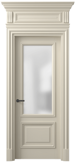 Дверь межкомнатная 7302 ББСР САТ. Цвет Бук бежево-серый. Материал Массив бука эмаль. Коллекция Antique. Картинка.