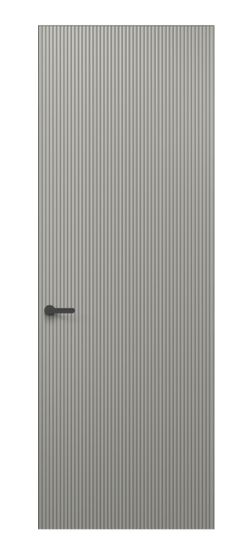 Дверь межкомнатная АКП 8621 МНСР. Цвет Матовый нейтральный серый. Материал Гладкая эмаль. Коллекция Dune. Картинка.