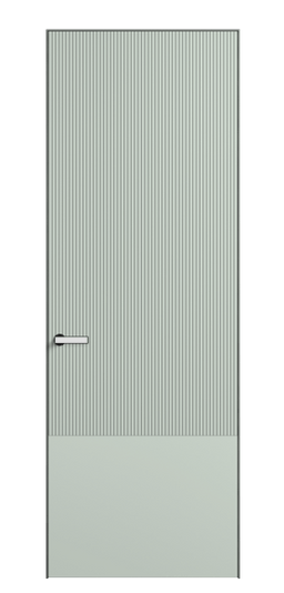 Дверь межкомнатная 8203 NCS S 1005-B80G. Цвет NCS NCS S 1005-B80G. Материал Гладкая эмаль. Коллекция Velvet. Картинка.