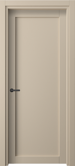 Дверь межкомнатная 2101 ПЭСБ. Цвет ПЭТ светло-бежевый. Материал ПЭТ. Коллекция Neo. Картинка.