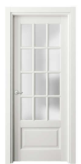 Межкомнатная дверь 6313 МСР САТ. Цвет Матовый серый. Материал Гладкая эмаль. Коллекция Тоскана Грильято. Фото. Дверь межкомнатная 6313 МСР САТ. Цвет Матовый серый. Материал Гладкая эмаль. Коллекция Тоскана Грильято. Картинка.