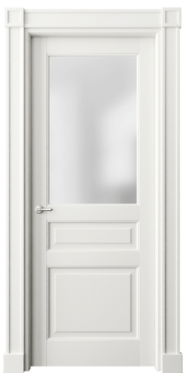 Дверь межкомнатная 6304 БС САТ. Цвет Бук серый. Материал Массив бука эмаль. Коллекция Toscana Plano. Картинка.