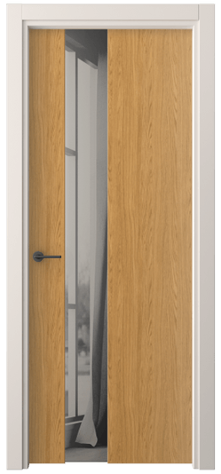 Межкомнатная дверь 4224 ВНД ДВ ЗЕР СЕР. Цвет Ванильный дуб. Материал Ламинатин. Коллекция Freedom. Фото. Дверь межкомнатная 4224 ВНД ДВ ЗЕР СЕР. Цвет Ванильный дуб. Материал Ламинатин. Коллекция Freedom. Картинка.