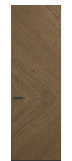 Дверь межкомнатная ПУ 0202 ЭВКМФ Эвкалипт кофейный матовый фризе. Цвет Эвкалипт кофейный матовый фризе. Материал Шпон эвкалипта НатурВуд. Коллекция Рифт. Картинка.