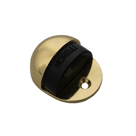 Фурнитура для дверей Ограничитель напольный полусферической формы. Цвет Золото. Коллекция Ограничитель напольный полусферической формы. Картинка.