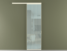 Перегородка Formato вдоль стены 1 створка