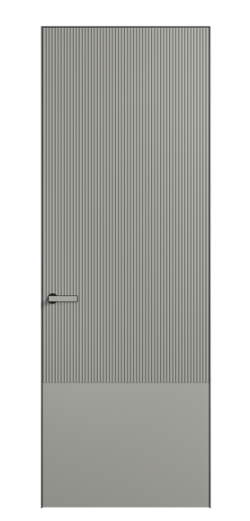 Дверь межкомнатная АКП 8203 МНСР Матовый нейтральный серый. Цвет Матовый нейтральный серый. Материал Гладкая эмаль. Коллекция Вельвет. Картинка.