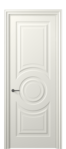 Дверь межкомнатная 8461 МЖМ. Цвет Матовый жемчужный. Материал Гладкая эмаль. Коллекция Маскот. Картинка.